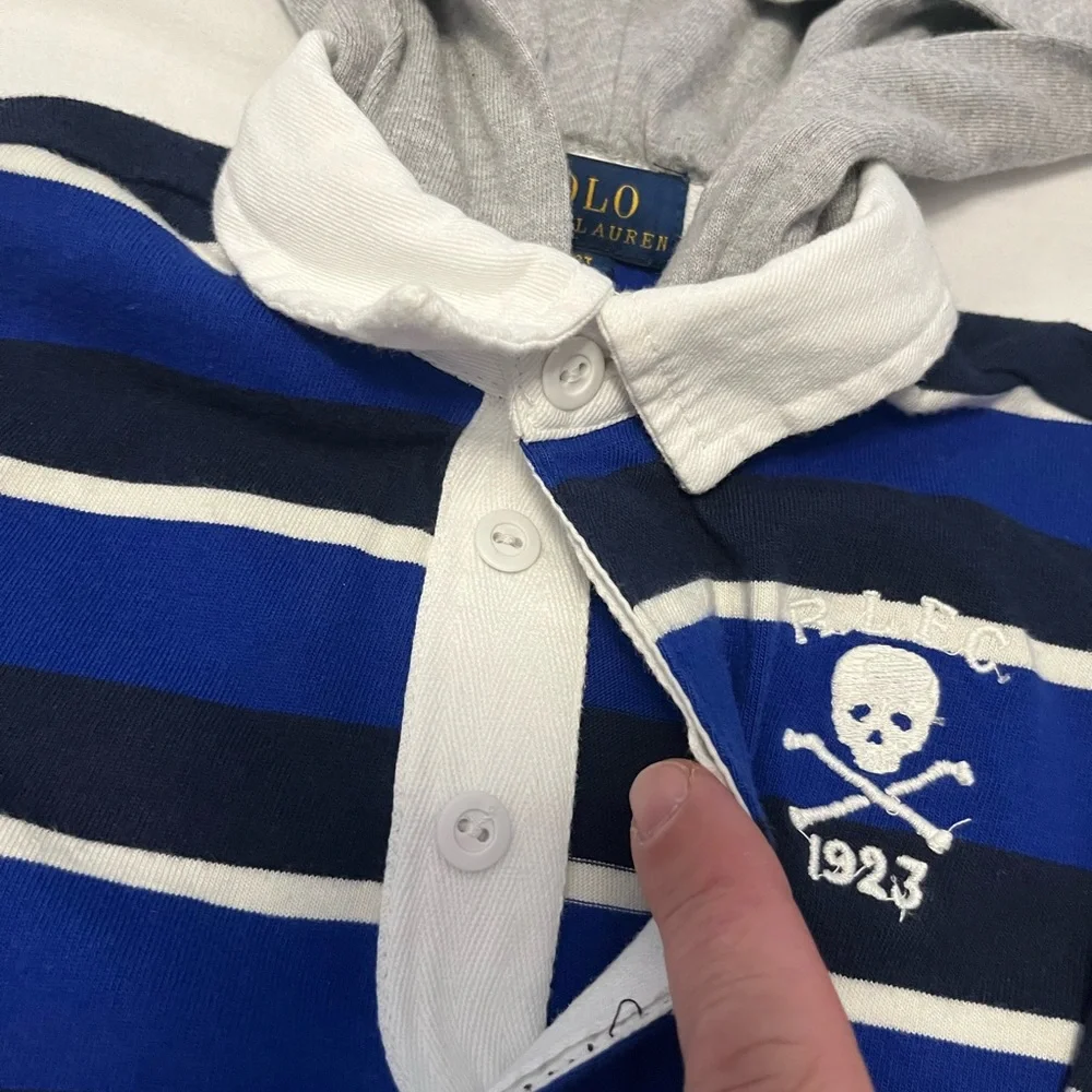 Polo Ralph Lauren hooded rugby boys 3t - Picture 4 of 4